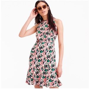 J.Crew drapey ruched-waist dress